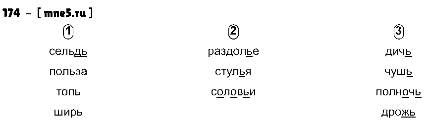 ГДЗ Русский язык 4 класс - 174