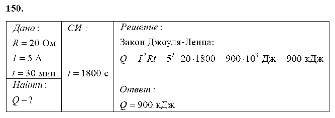 ГДЗ Физика 8 класс - 150