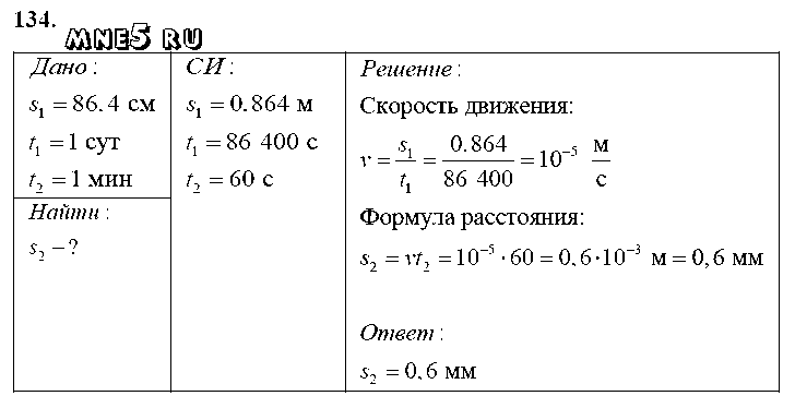 ГДЗ Физика 7 класс - 134