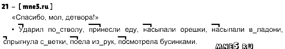 ГДЗ Русский язык 3 класс - 21