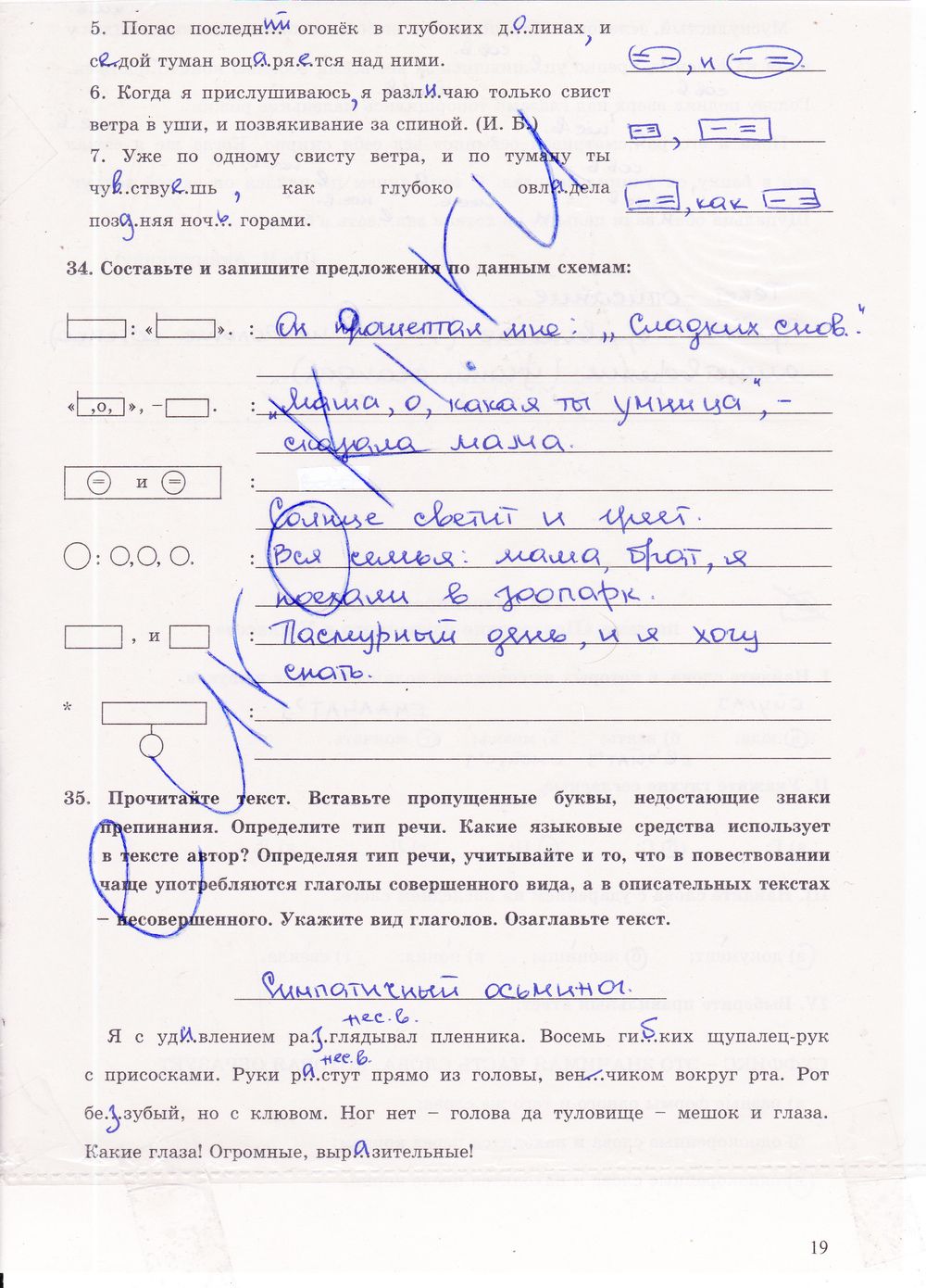 ГДЗ Русский язык 6 класс - стр. 19