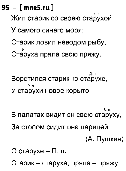 ГДЗ Русский язык 3 класс - 95