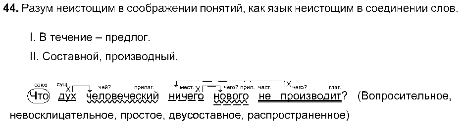 ГДЗ Русский язык 8 класс - 44