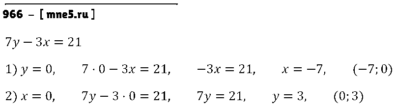 ГДЗ Алгебра 7 класс - 966