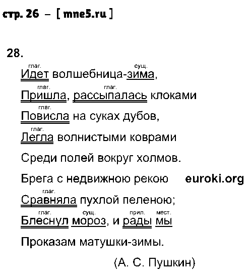 ГДЗ Русский язык 6 класс - стр. 26