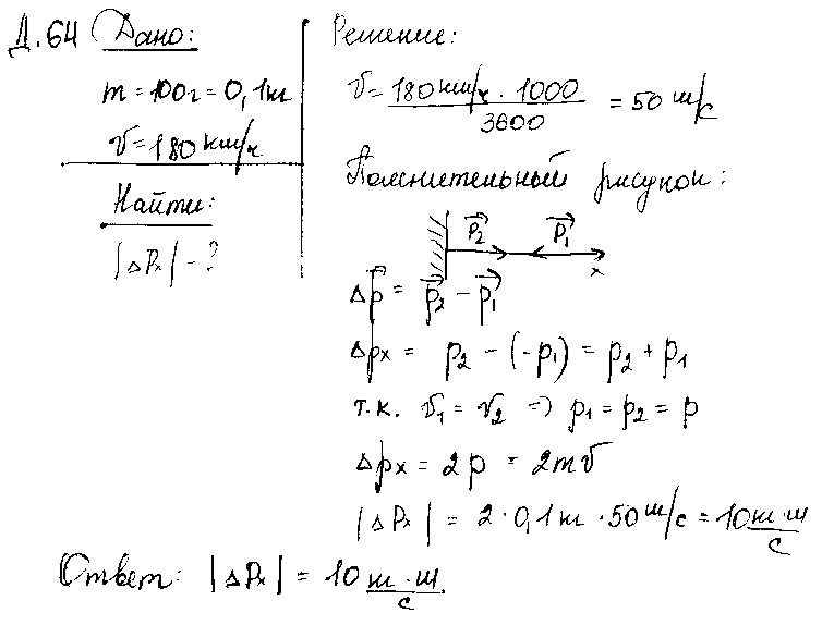 ГДЗ Физика 9 класс - 64