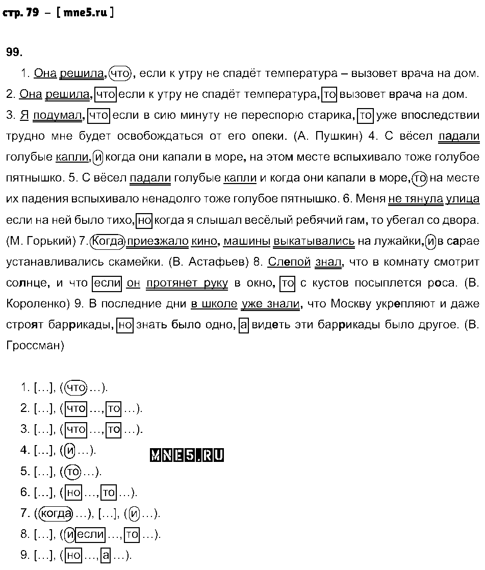 ГДЗ Русский язык 9 класс - стр. 79