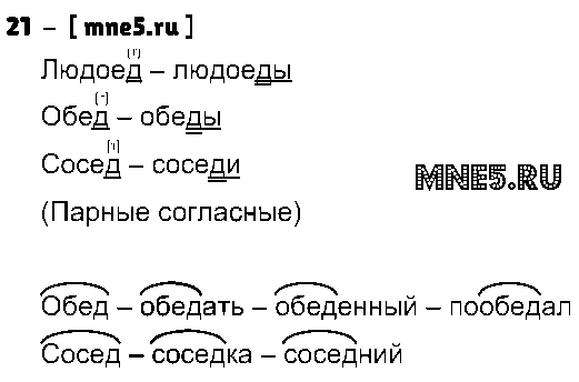 ГДЗ Русский язык 3 класс - 21