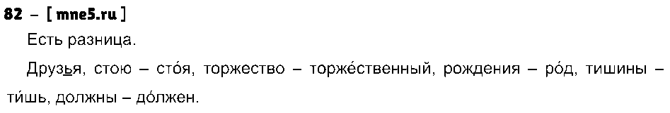 ГДЗ Русский язык 4 класс - 82