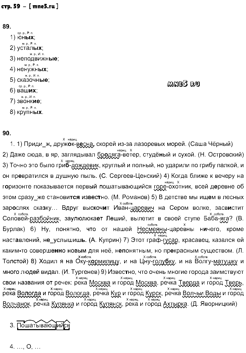 ГДЗ Русский язык 8 класс - стр. 59