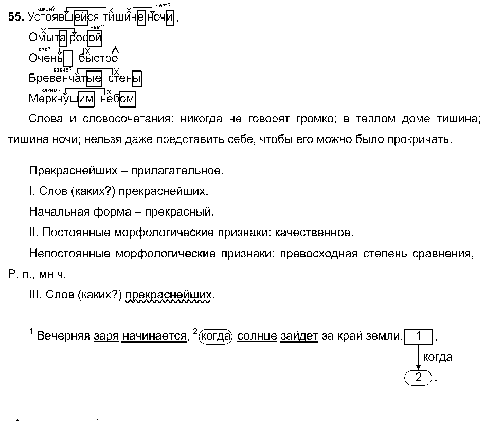 ГДЗ Русский язык 8 класс - 55