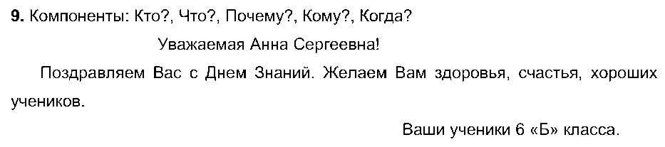 ГДЗ Русский язык 6 класс - 9