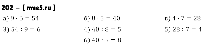 ГДЗ Математика 3 класс - 202