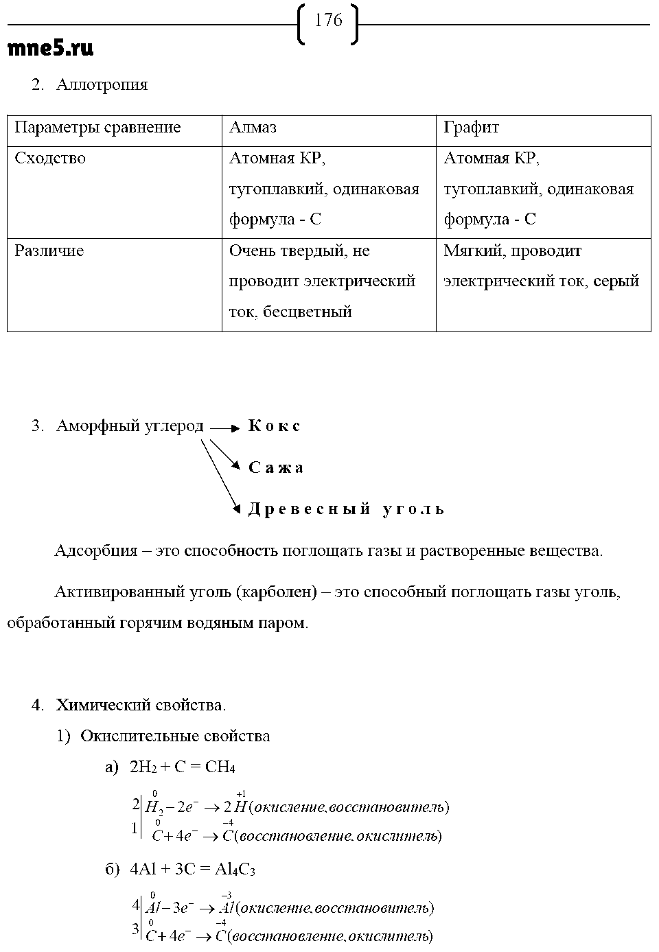 ГДЗ Химия 9 класс - стр. 176