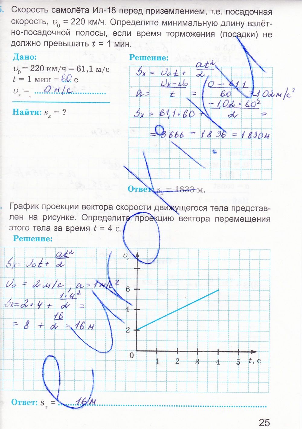ГДЗ Физика 9 класс - стр. 25