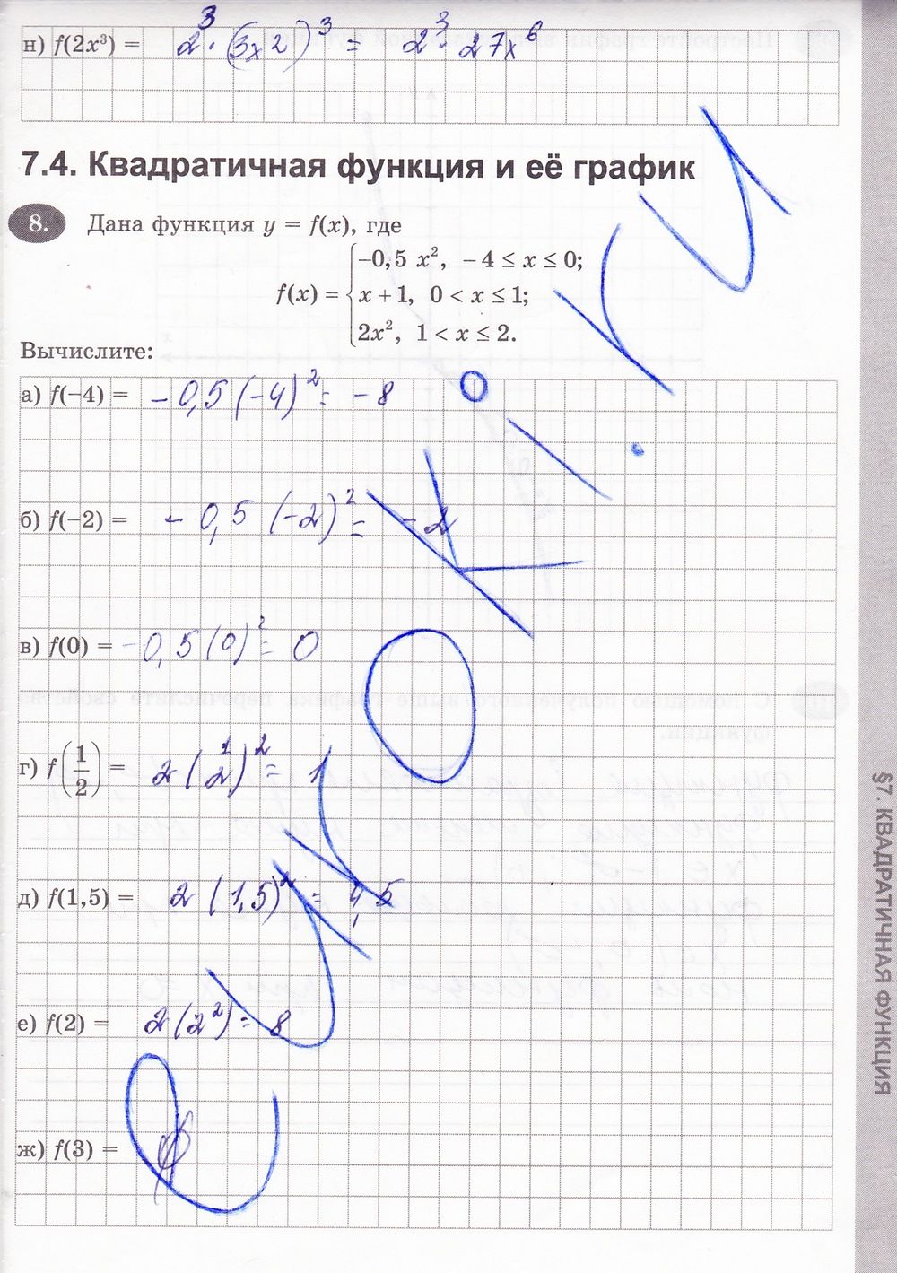 ГДЗ Алгебра 8 класс - стр. 89