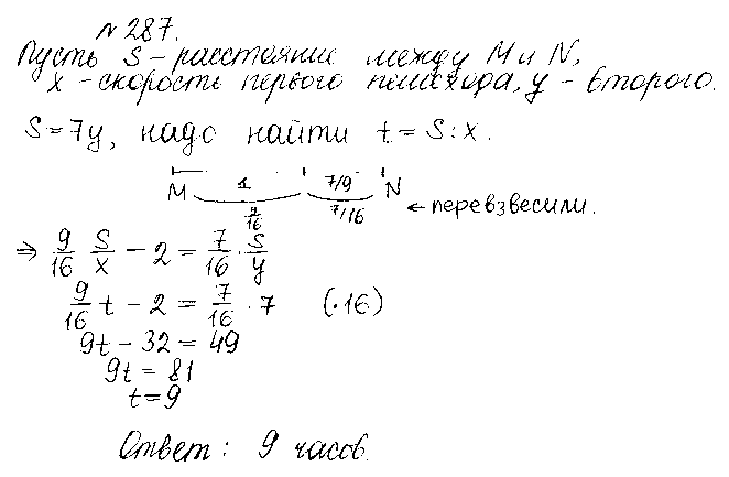 ГДЗ Алгебра 10 класс - 287
