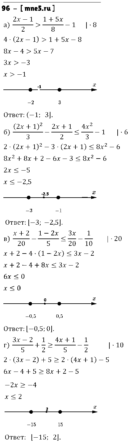 ГДЗ Алгебра 9 класс - 96