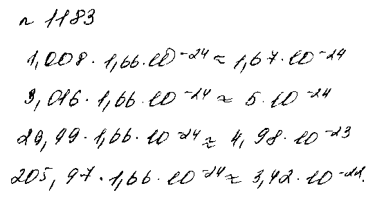 ГДЗ Алгебра 8 класс - 1183