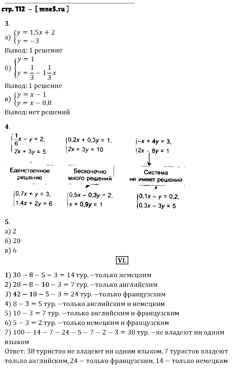 ГДЗ Алгебра 7 класс - стр. 112