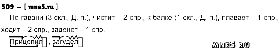 ГДЗ Русский язык 4 класс - 509