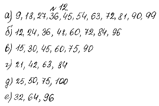 ГДЗ Математика 5 класс - 12