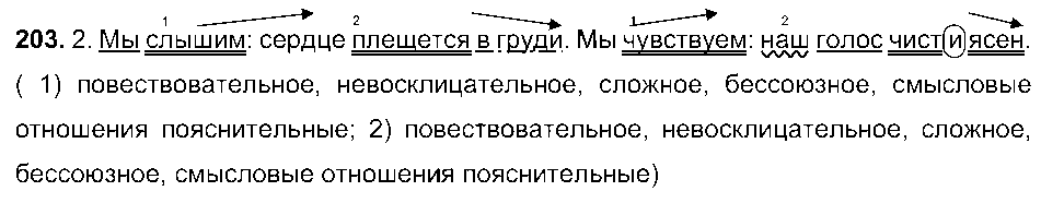ГДЗ Русский язык 9 класс - 203