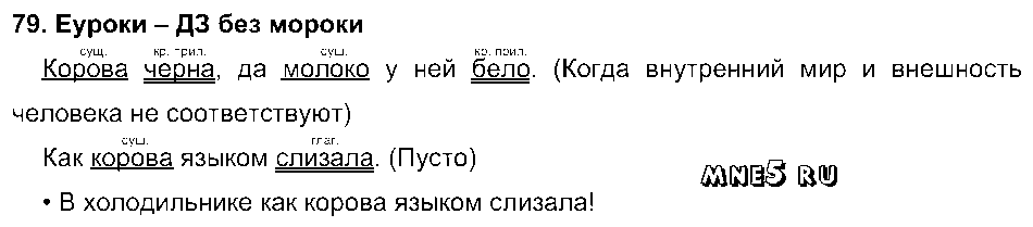 ГДЗ Русский язык 3 класс - 79