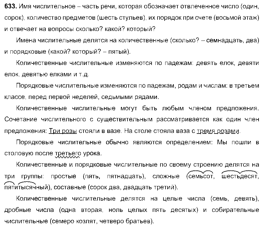 ГДЗ Русский язык 6 класс - 633